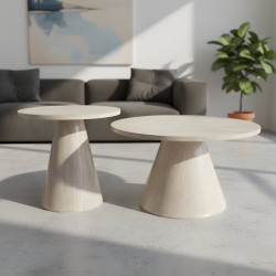 Metal Table Set - 2 Pcs